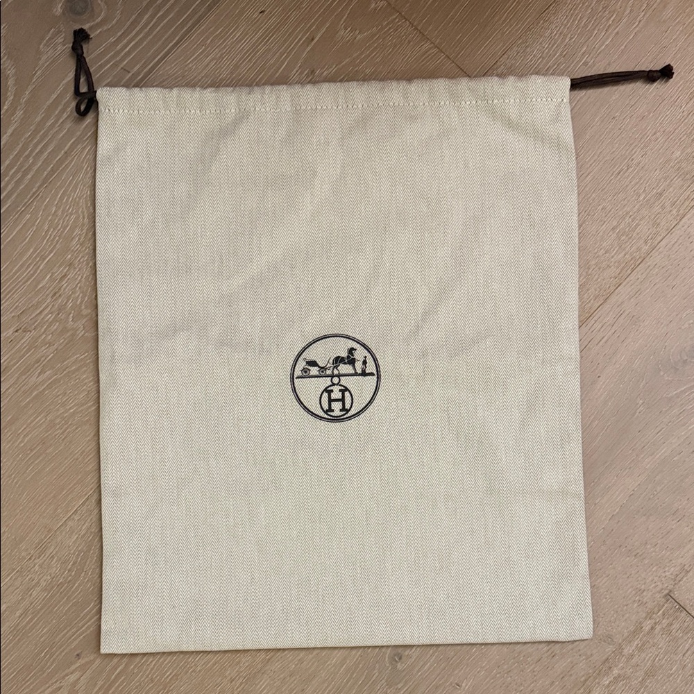 Hermès Large Beige Dust Bag